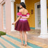 Vibrant Hues Short Dress